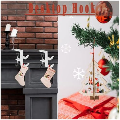 Desktop Hook Under-Table Handbag Hanger Wallet Hook Simple - Image 3