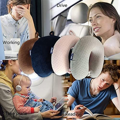Travel Neck Pillow Memory Foam Travel Pillow - Image 6