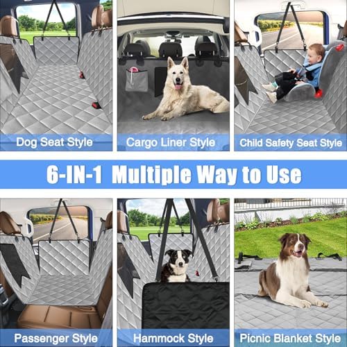 Kytely Dog Car Seat Cover Back Seat XL, Waterproof Hammock - Image 4
