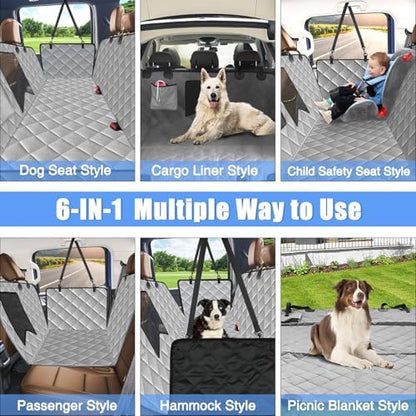 Kytely Dog Car Seat Cover Back Seat XL, Waterproof Hammock - Image 4