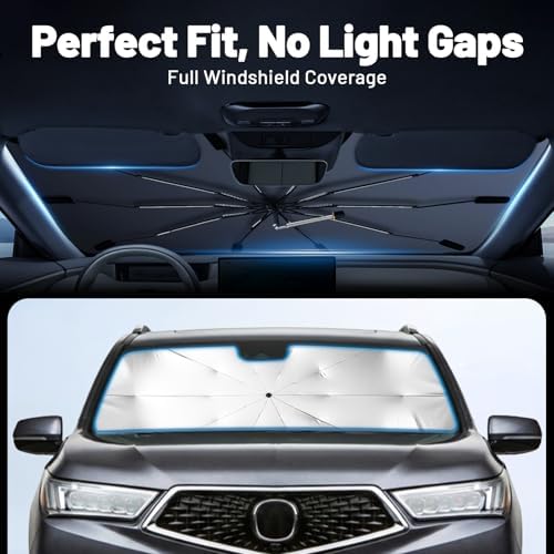 Car Windshield Sun Shade Umbrella - Image 3