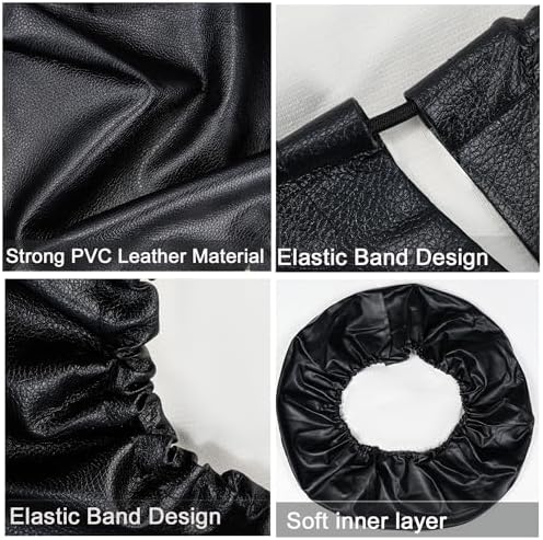 PVC Leather Spare Tire Covers for Trailers, Funny Have The Day You Deserve - Image 2