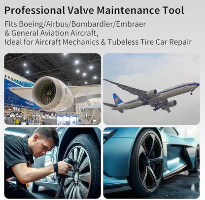 968RB Valve Stem Removal & Installation Tool | Rapid & Safe Deflation | Fits - Image 7