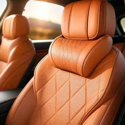 Universal Memory Foam Car Headrest Neck Pillow Adjustable Driving by Unknown
