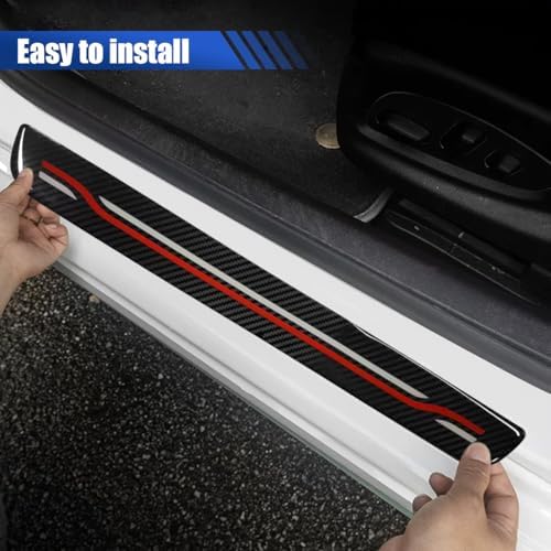 4PCS Car Door Sill Protector, Anti-Scratch Automotive Door Edge Guard Sticker - Image 6
