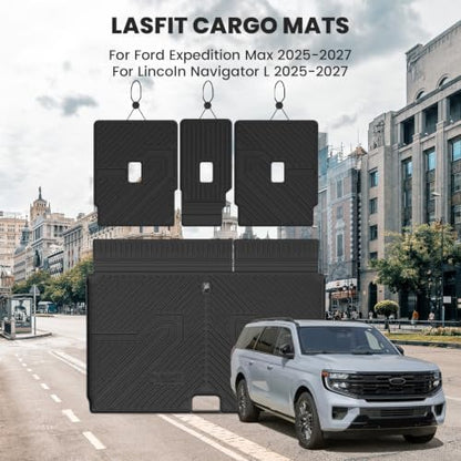 LASFIT Floor Mat with Ford Expedition Max 7&8 Seats 2025 2026 2027 - Image 2