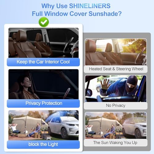 6pcs Car Window Shades for Chevrolet Colorado 2015-2022 Accessories, Windshield - Image 6