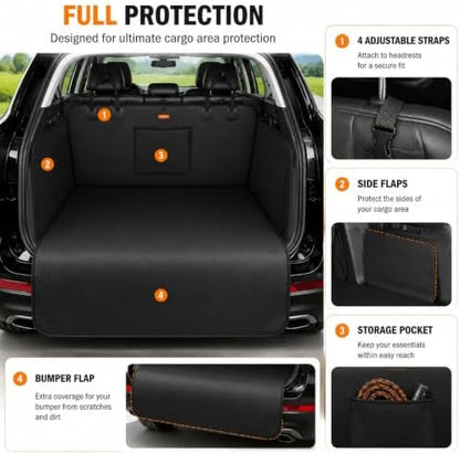 Cargo Liner for Toyota Grand Highlander 2024–2026, 600D Oxford Liquid Resistant - Image 5