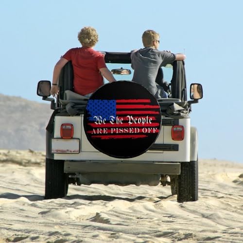 We The People are Pissed Off Tire Covers, Dust-Proof Weatherproof Wheel Covers - Image 6