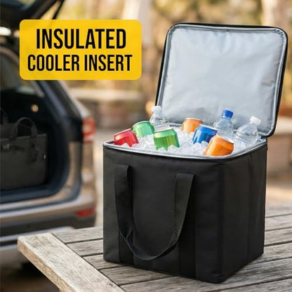 Thermal Cooler for Car Trunk, Military Green - Image 3