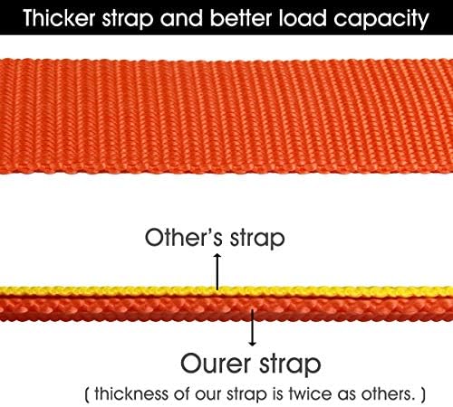 Tow Strap Heavy Duty with Hooks 2”x20’ 15, 000LB Recovery Strap 6, 8 Tons - Image 4