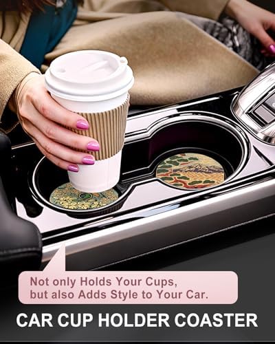 Swooflia Car Coasters for Women - Image 5