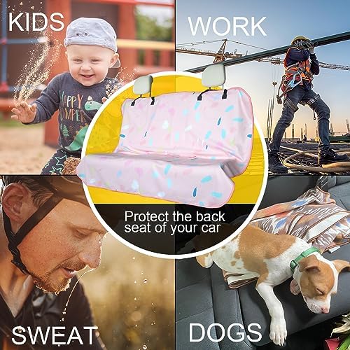 Back Seat Cover for Car Trucks Van SUV Jeep, Waterproof Rear Bench Towel Seat - Image 6