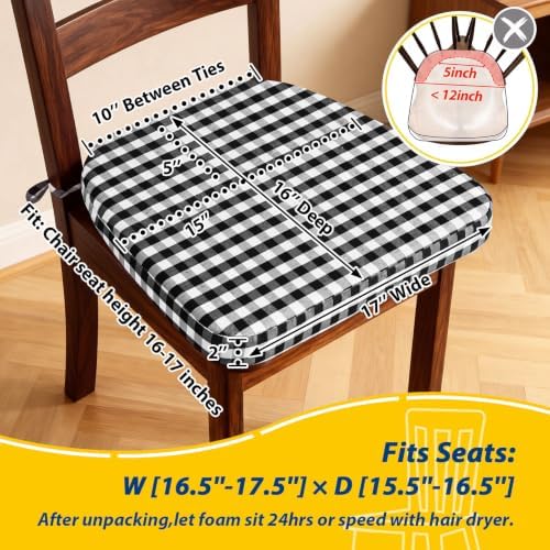 AAAAAcessories Chair Cushions for Dining Chairs - Image 2