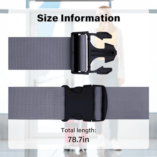 Luggage Straps for Suitcases Travel Belt Suitcase Strap, Heavy Duty - Image 6