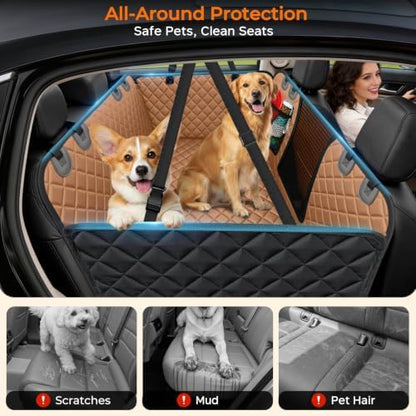 URPOWER Hard Bottom Dog Car Seat Cover, Back Seat Extender - Image 4