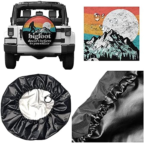 Rv Spare Tire Cover for RV Trailer Camper Wheel Protectors Weatherproof - Image 7