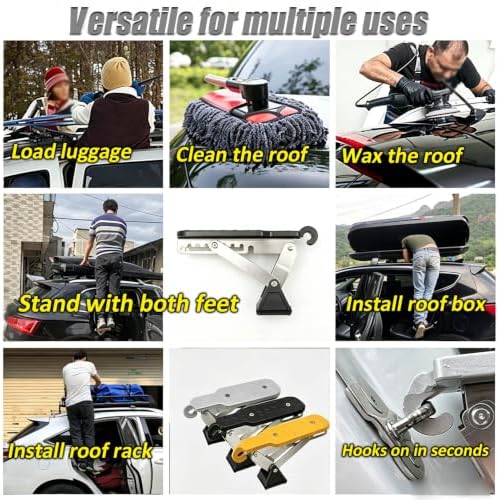 Foldable Car Door Step for McLaren MP4-12C 2011-2014 - Image 5
