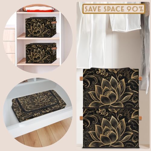 Storage Bins With Zipper Lid, Collapsible Trunk Organizer, Car Organizers and - Image 6