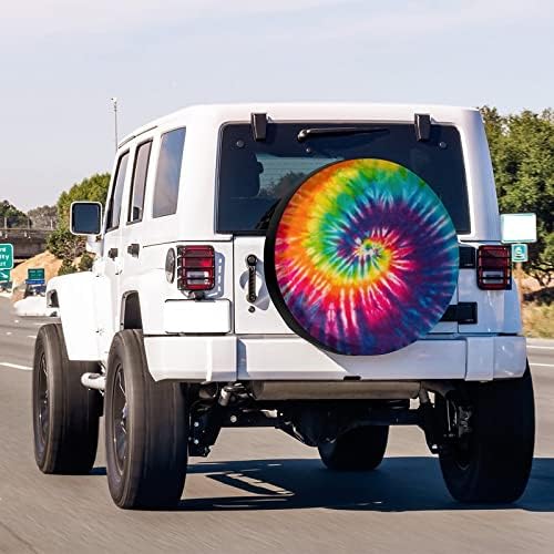 Delerain Tie Dye Spare Tire Cover - Image 3