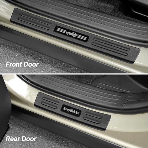 4PCS Door Sill Protector Compatible - Image 2
