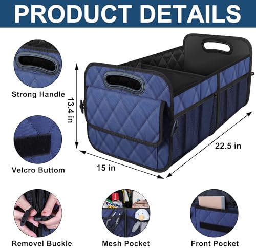 Deosk Car Trunk Organizer for SUV, Car Organizers and Storage - Image 5