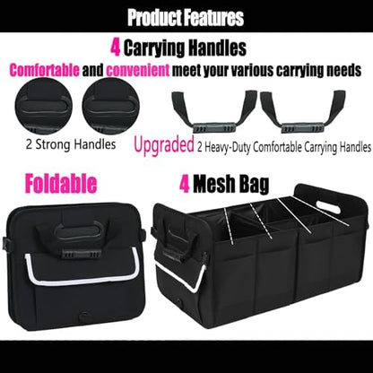 titiyiof Trunk Organizer for SUV & Sedan, Car Organizers and Storage, - Image 3