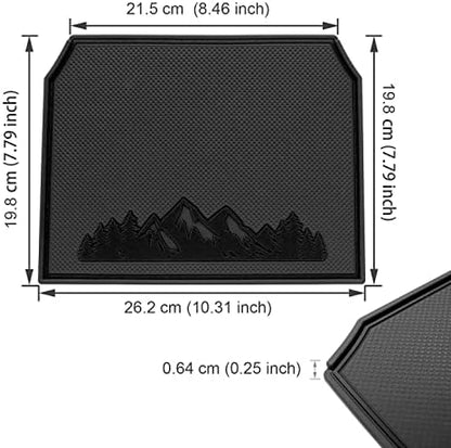 Dash Mat for Subaru Crosstrek Accessories 2012-2017, Forester 2014-2018 - Image 7