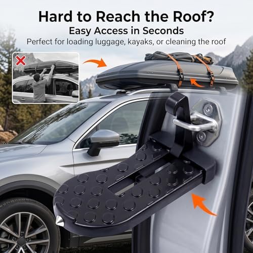 Car Door Step, Heavy Duty Aluminum Roof Rack Latch Hook - Image 4