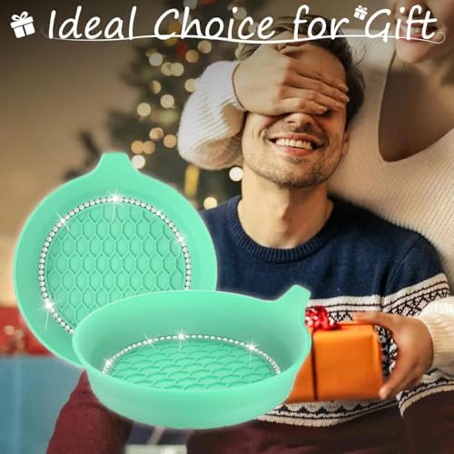 4 PCS Car Cup Coasters, Bling Cup Holder Coaster - Image 7