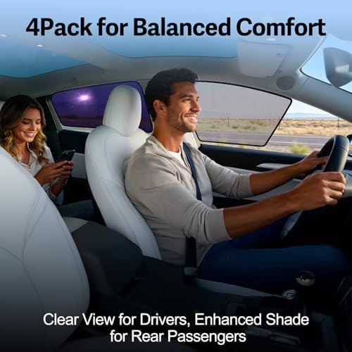 ZATOOTO Tesla Model 3 Car Window Shades 2018-2026 - Image 3