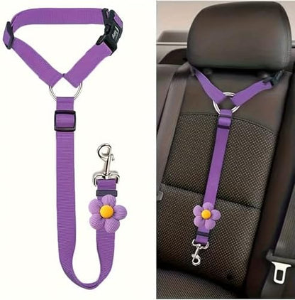 Dog Seat Belt Pet Car Leash by Harikaji