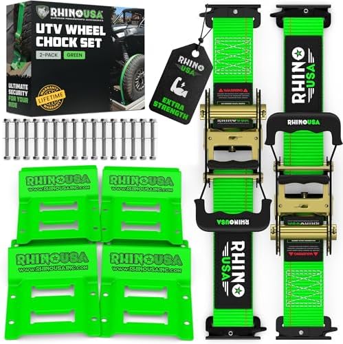 Rhino USA Wheel Chock Tie Down Kit by RhinoUSAInc
