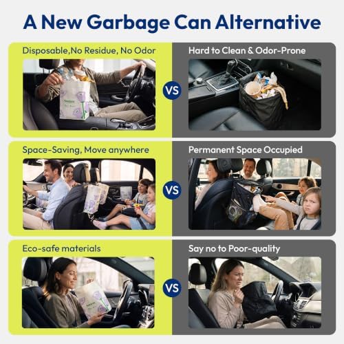 Disposable Car Garbage Bin Bags, Vomit Trash Bags made - Image 2