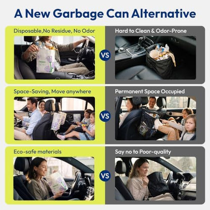 Disposable Car Garbage Bin Bags, Vomit Trash Bags made - Image 2
