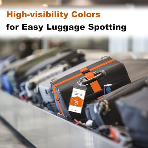 Gostwo 8 Pack Luggage Straps and Cruise Tags Set - Image 4