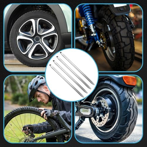 Zonon 4 Pcs Tire Spoons 20 Inch, Heavy Duty Iron Tire Levers Tool Kit - Image 6