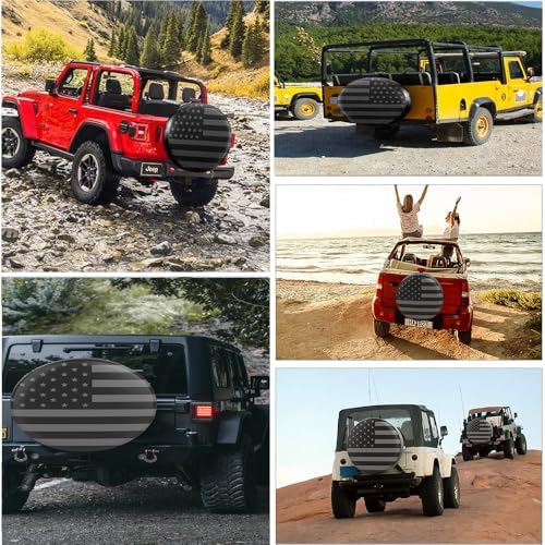 Waterproof Leather Spare Tire Cover - Image 6