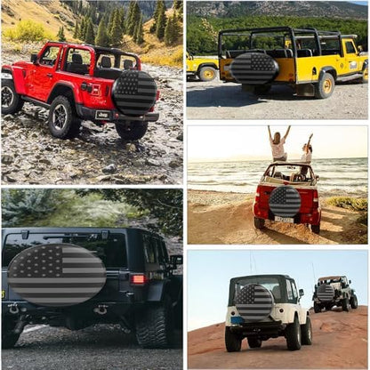 Waterproof Leather Spare Tire Cover - Image 6