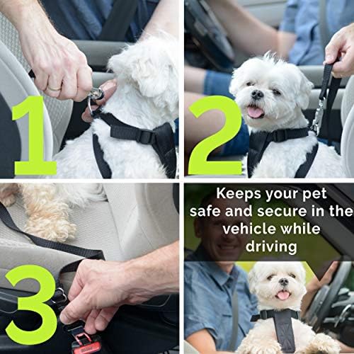 Dog Seat Belt Pet Dog Cat Car Seatbelt Safety Tether - Image 3
