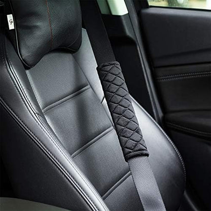 Tatuo 4 Pack Seat Belt Cover Extra Long Soft Pad - Image 4
