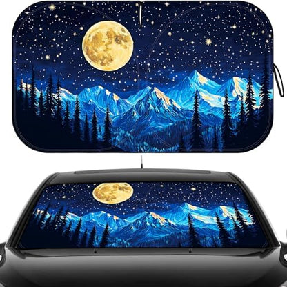 Windshield Sun Shade, Car Sun Shade Windshield by Loiyadn
