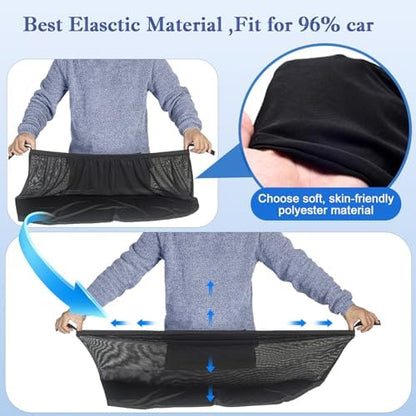 Upgraded Car Rear Side Window Shades, Breathable Mesh Stretch Window Covers - Image 5