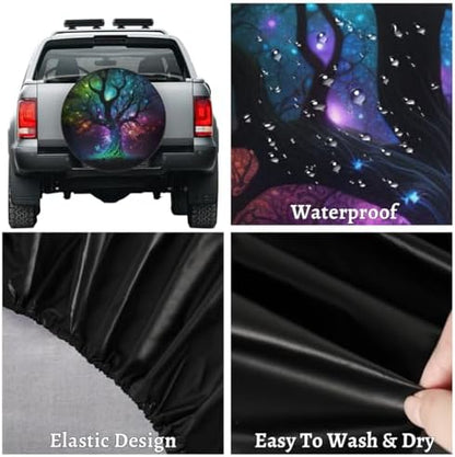 Tree of Life Spare Tire Cover Dust-Proof Spare Wheel Covers - Image 4