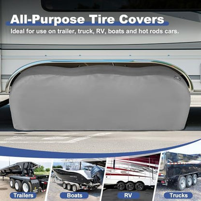Explore Land Triple Axle Tire Cover Fit Tire Diameters 29"-31.75" - Image 4