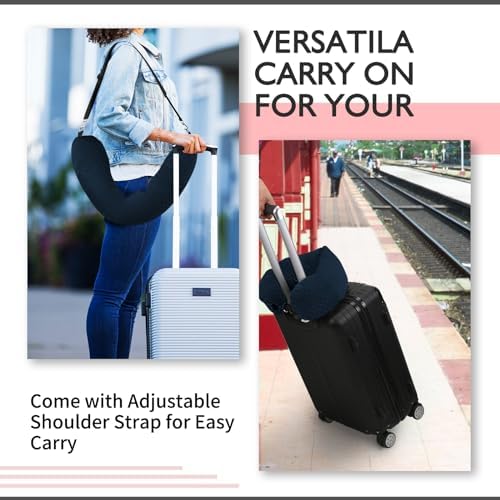 Stuffable Neck Pillow for Travel, Packable Neck Pillow - Image 4