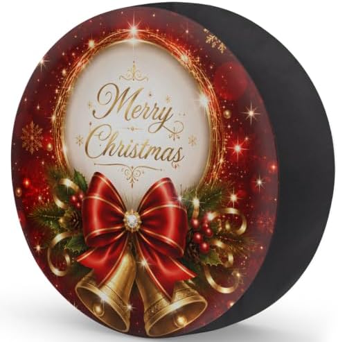 Christmas Spare Tire Cover Waterproof Dust-Proof Spare Wheel Covers - Image 2