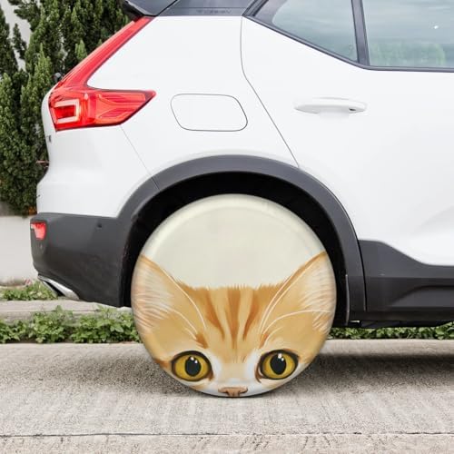 Spare Tire Cover for RV Trailer, Funny Cats Tire Covers Universal Fit for - Image 6
