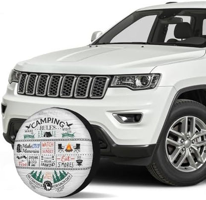 Camping Spare Tire Cover Be Crateful - Image 3