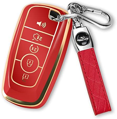 For Ford Key Fob Cover Full Protection by MILDEAST